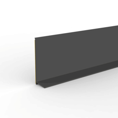 Fotlist PVC Selvklebende - Mørk Grå 50 mm