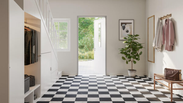 Tarkett Iconik T-Extra Vinylgulv - Logis Black & White - Bilde 2
