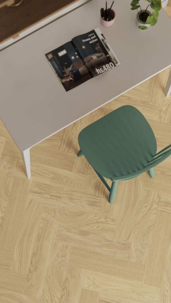 Tarkett Iconik Texstyle Herringbone Skane Natural Vinylgulv - Bilde 2