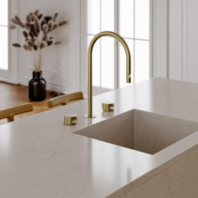 Technistone Kvarts Benkeplate Taj Mahal 20mm