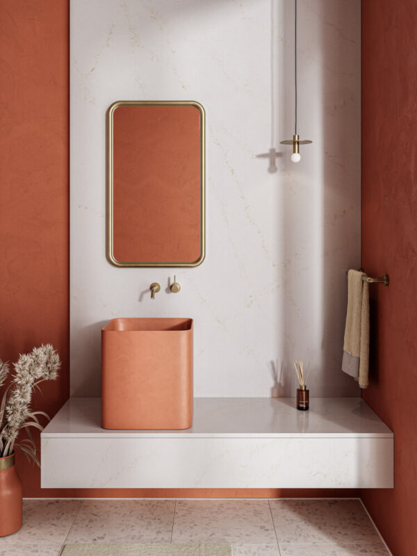Technistone Kvarts Benkeplate Elysian Gold 20mm - Bilde 5