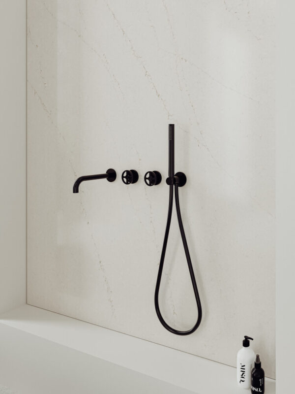 Technistone Kvarts Benkeplate Mistral White 20mm - Bilde 7