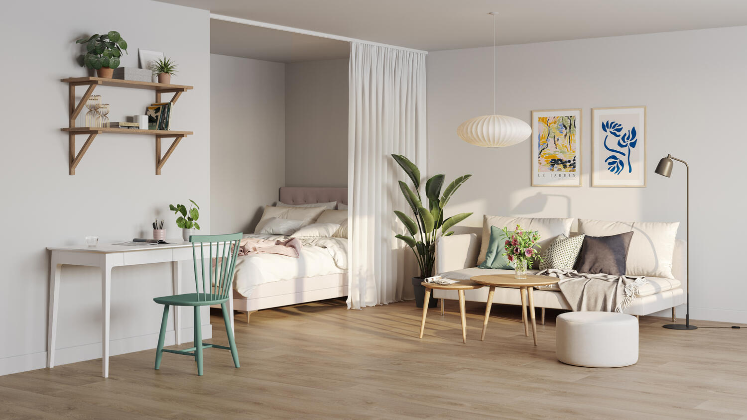 Tarkett Iconik Texstyle Prestige Oak Light-Brown - Bilde 4