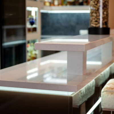 Kvarts Benkeplate Brilliant White