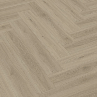 Isocore Herringbone Almond Fiskeben Klikkvinyl