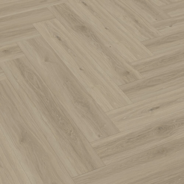 Isocore Herringbone Almond Fiskeben Klikkvinyl