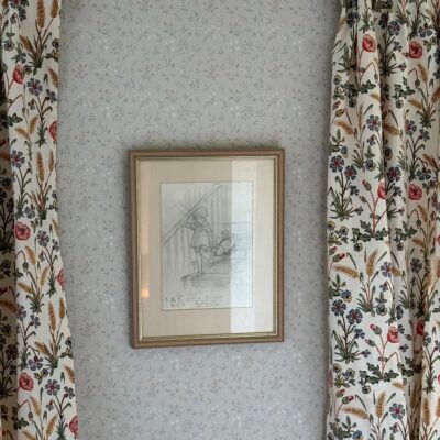 Midbec Havsblick Josefin 39001 småblomstret beige tapet