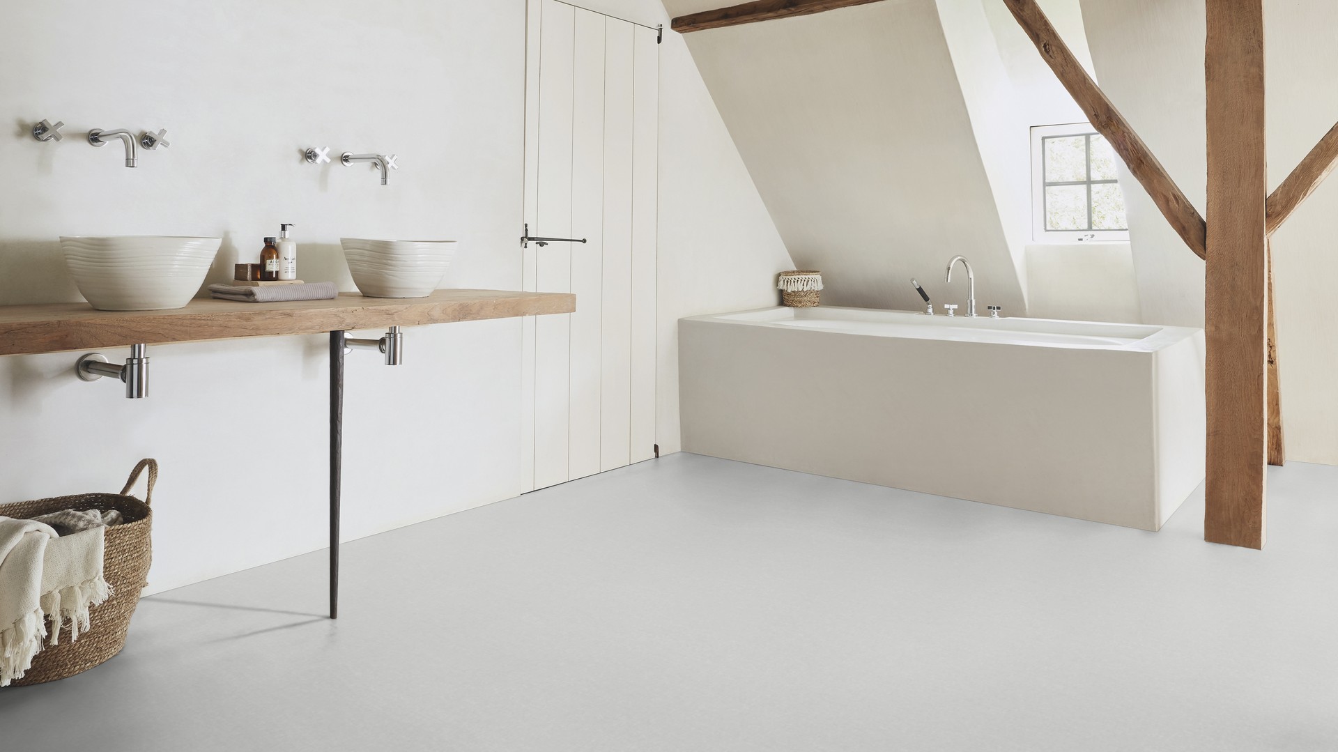 Tarkett Aquarelle Våtromsbelegg Chambray Sky - Bilde 3