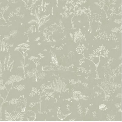 Sandberg tapet Hollie, Pistachio