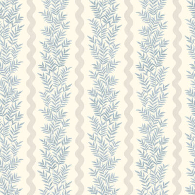 Tales of the Manor Pipkin Stripe Neutral Blue 91981