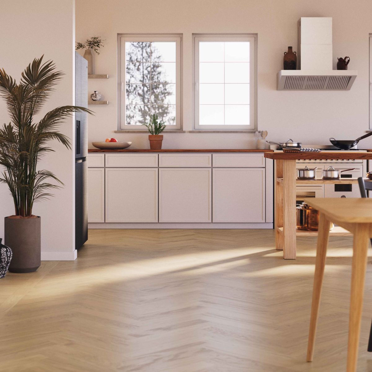 Bjelin Woodura Fiskeben Sigtuna 3.0 Modern milljø kjøkken