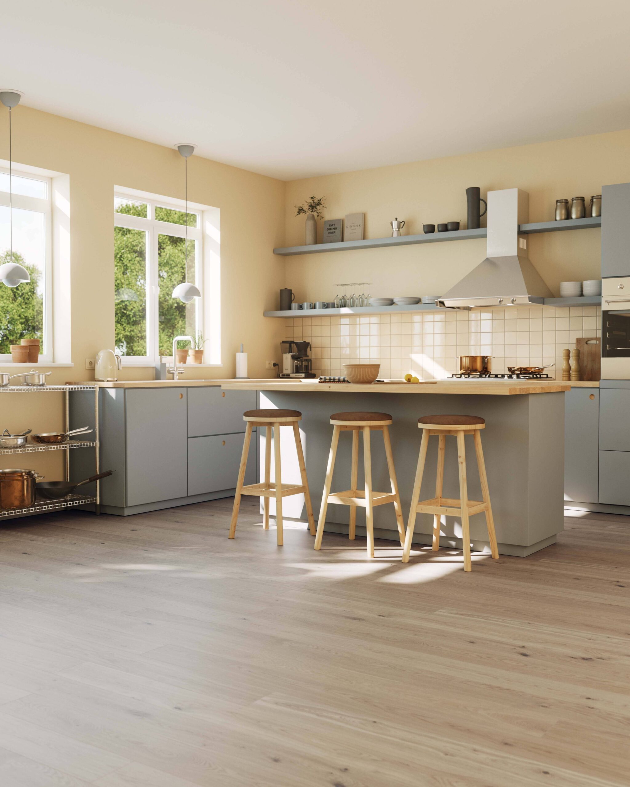 Bjelin Woodura Planks STENINGE 3.0 M kjøkken