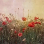 Rebel Walls, Poppy Field Dawn