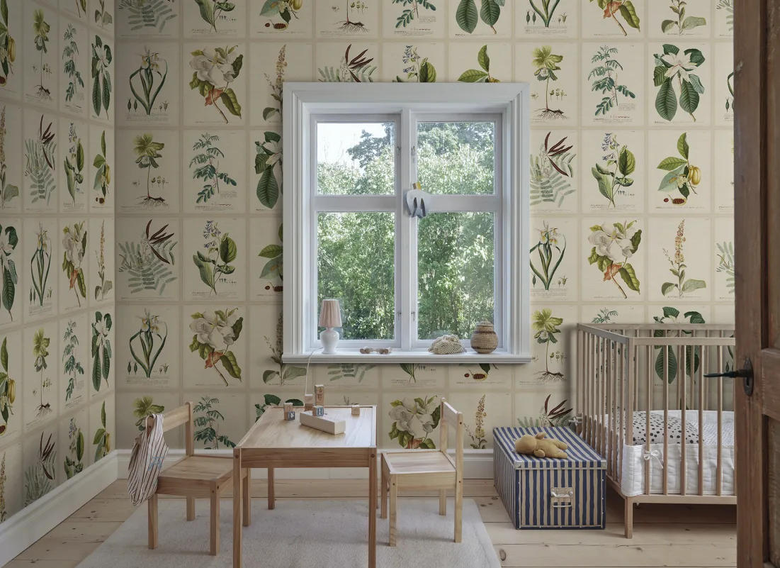 Sandberg Flora, Green soverom barnetapt