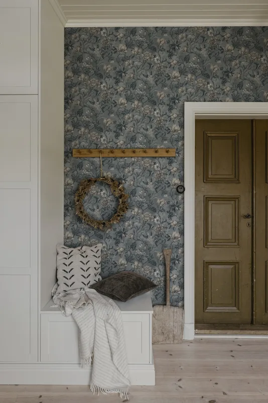 Sandberg Linda, Misty Blue tapet i gangen