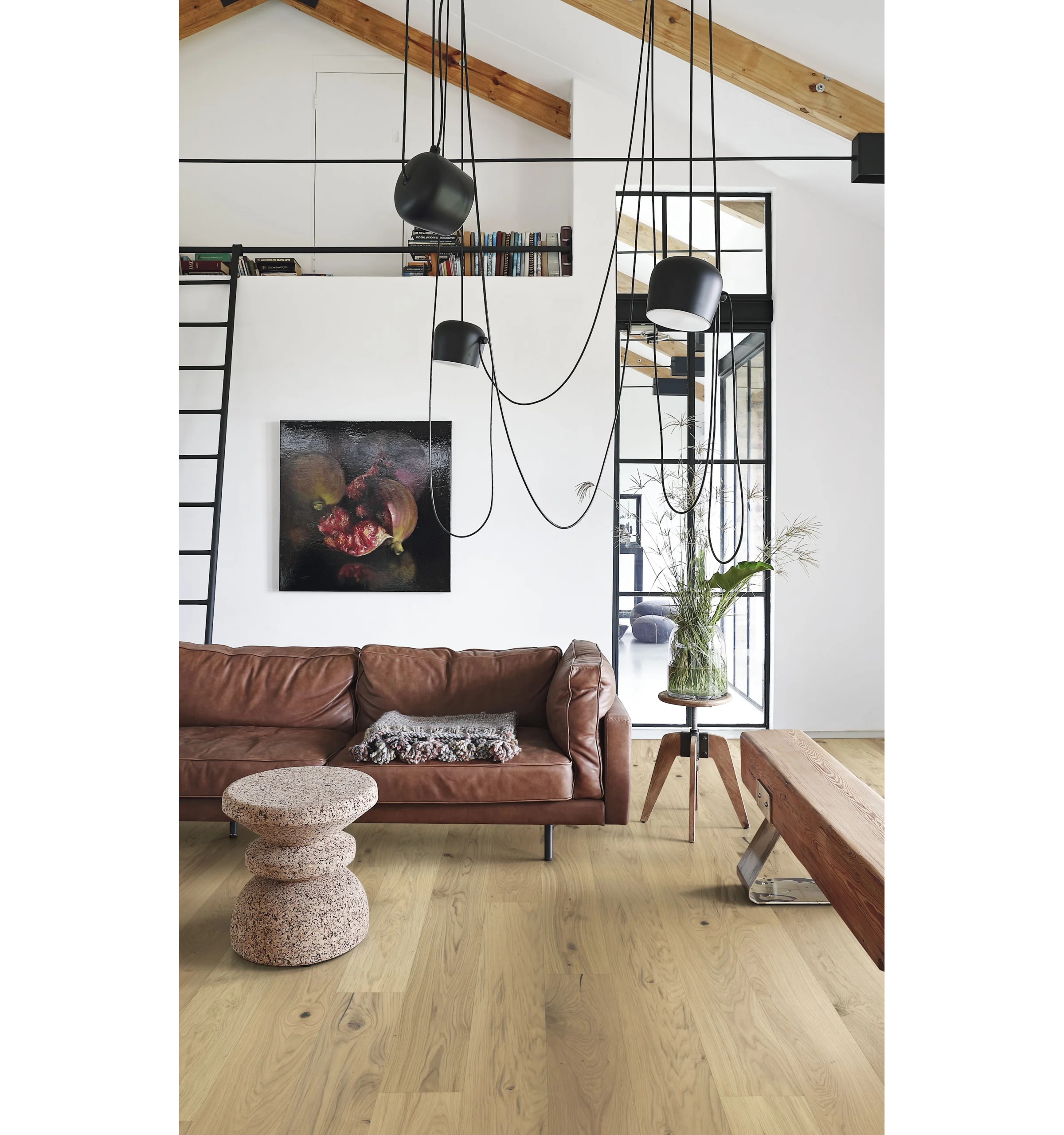 Kährs Urban Brown 1-stav 15 Parkett stue retro