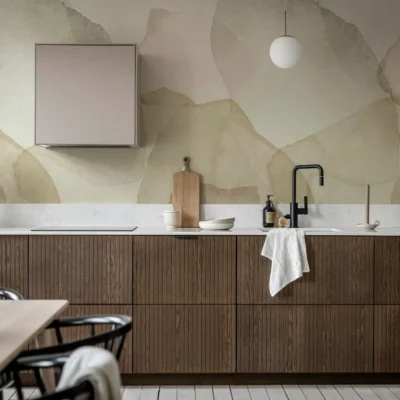 Rebel Walls, Petals Sand kjøkken