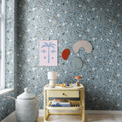 Rebel Walls, Pixie Shore Sky barnerom 2 tapet