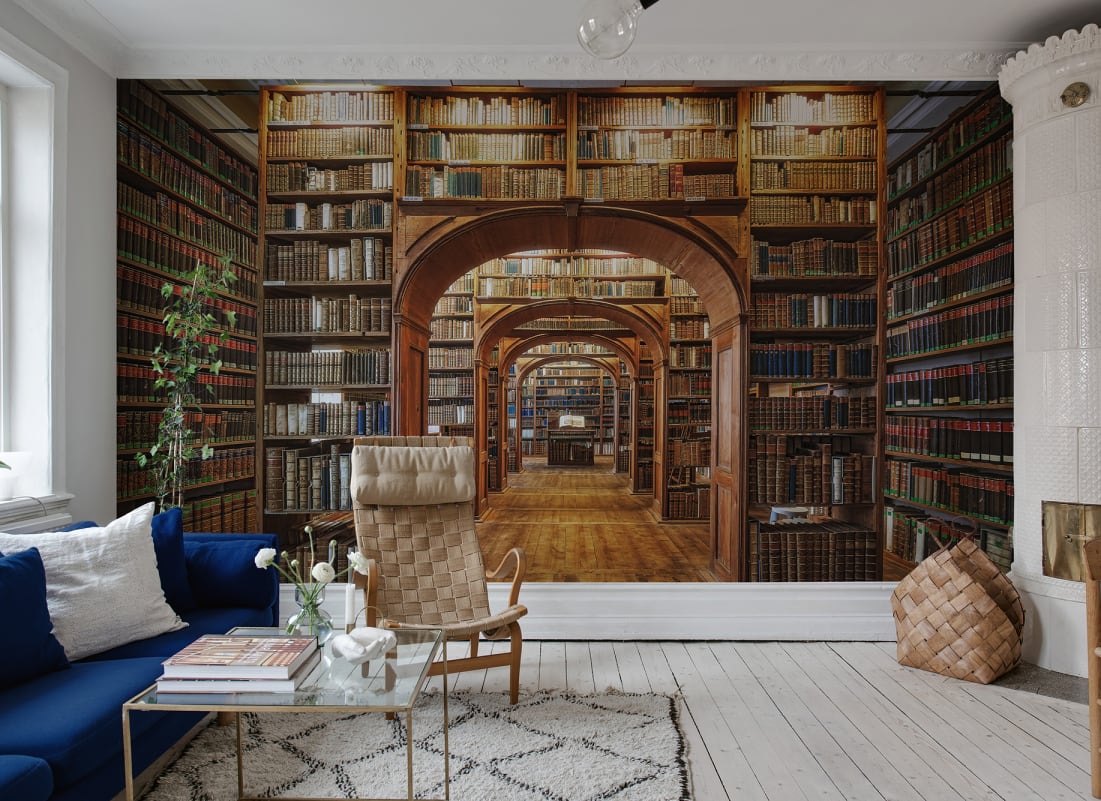 Rebel Walls, Vintage Library stue