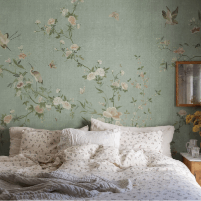 Sandberg Bloom, Teal soverom lin