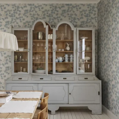 Sandberg Pine, Misty Blue spisestue