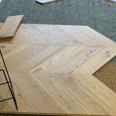 Chevron parkett i eik – Boen Animoso