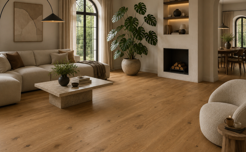 Boen Parkett Chalet Eik Authentic Canyon