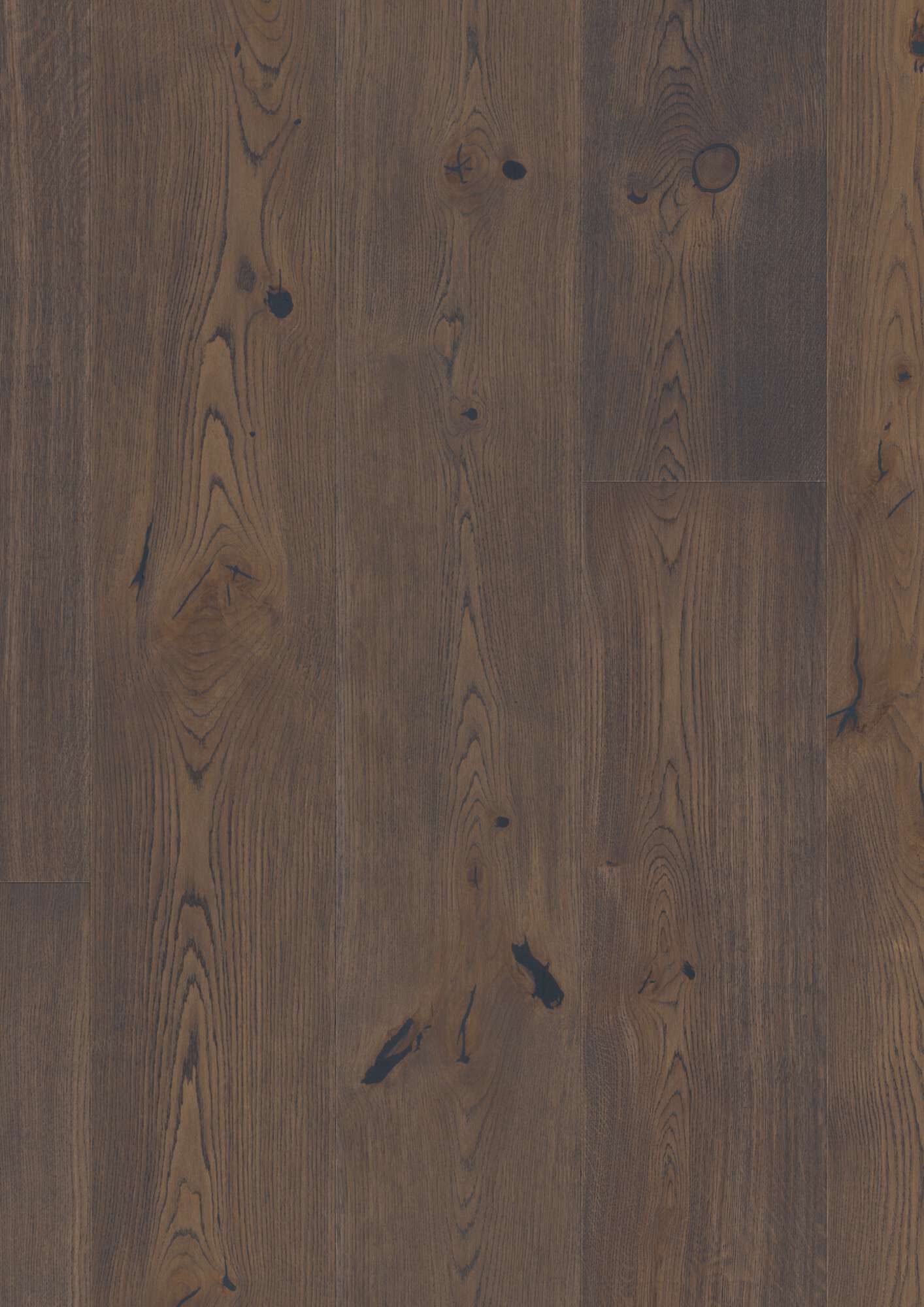 BOEN Chalet Eik Brown Jasper Canyon børstet Live Natural olje med ekstra brede planker opptil 39,5 cm og lengder opptil 4 meter
